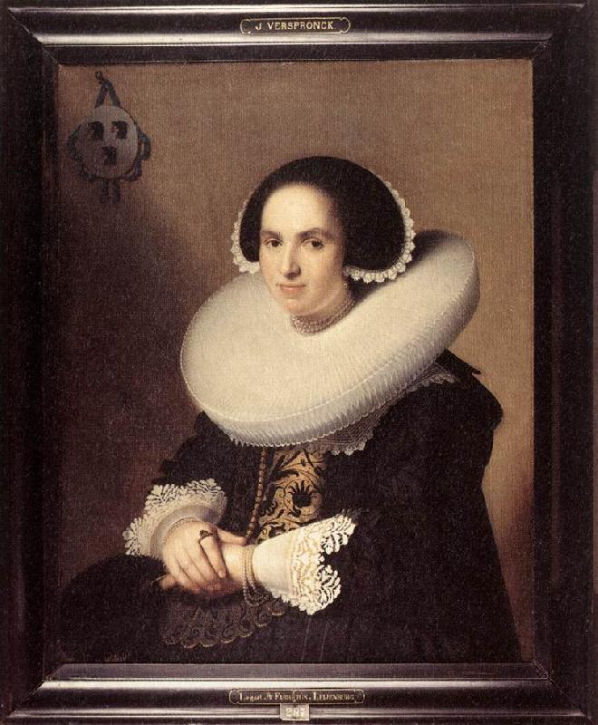 VERSPRONCK, Jan Cornelisz Portrait of Willemina van Braeckel er China oil painting art